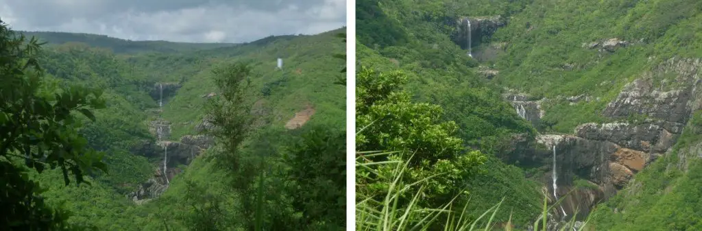 Tamarin falls durant mon voyage à l’Île Maurice