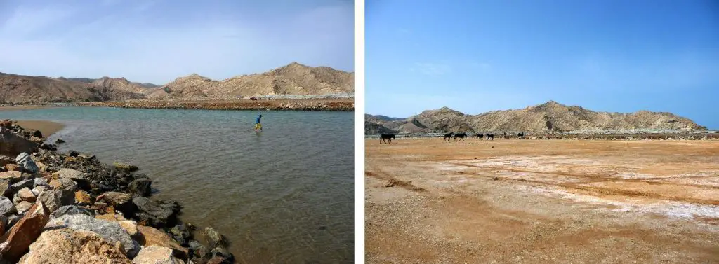 Retour à la mer lors de notre séjour escalade à Oman