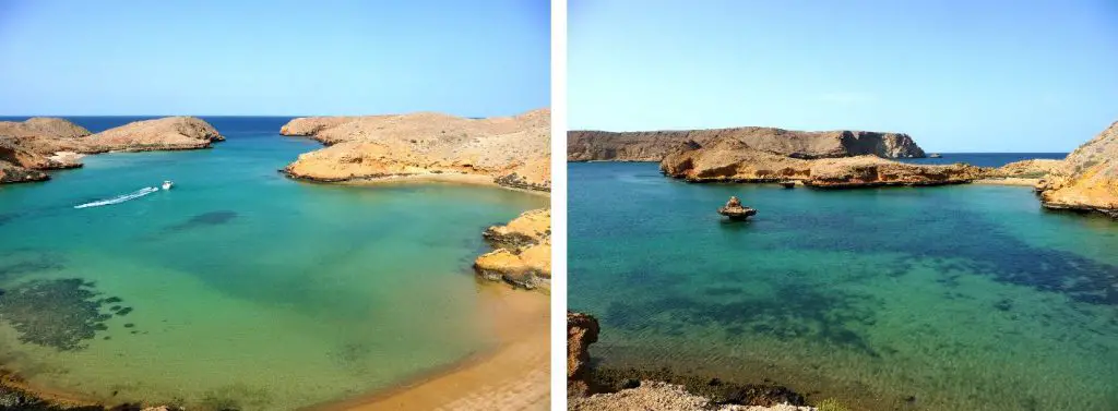 Dernier regard sur la mer d'Oman