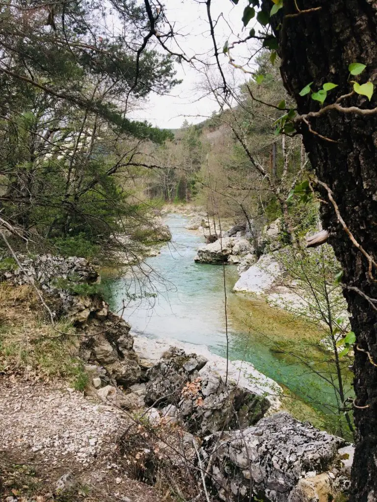 Le Toulourenc en automne