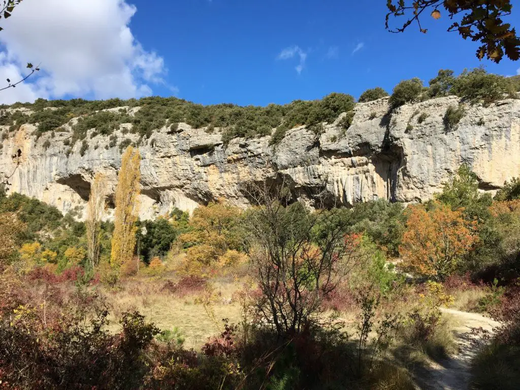 Secteur Face Sud du site Escalade saint léger du ventoux