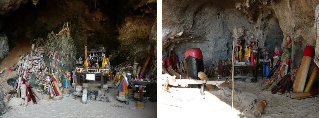 Grotte de la princesse en Thaïlande