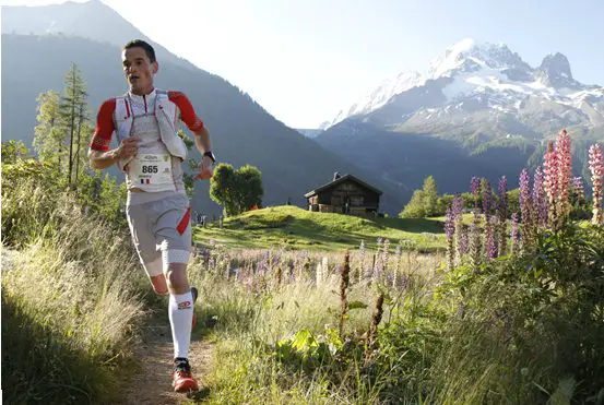 Jeremy SENECHAL Ambassadeur KINETIK au marathon du Mont Blanc