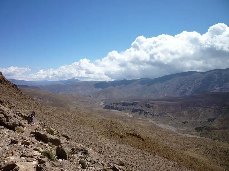 le massif M’goun au Maroc