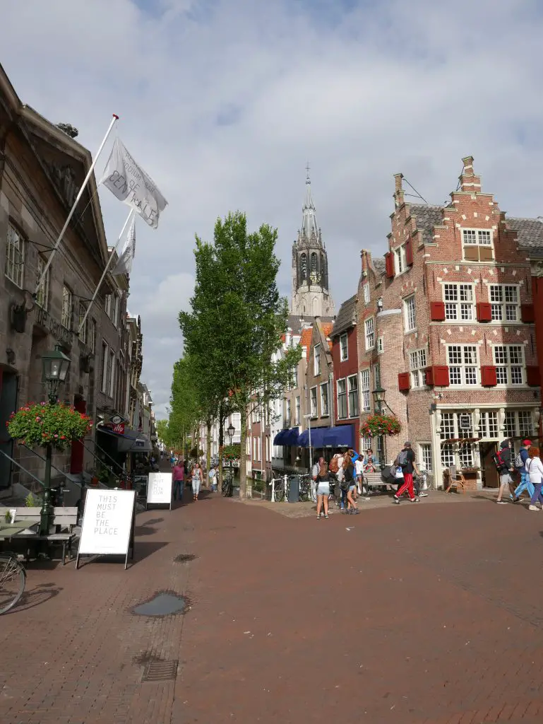 Ruelle de Delft en Hollande