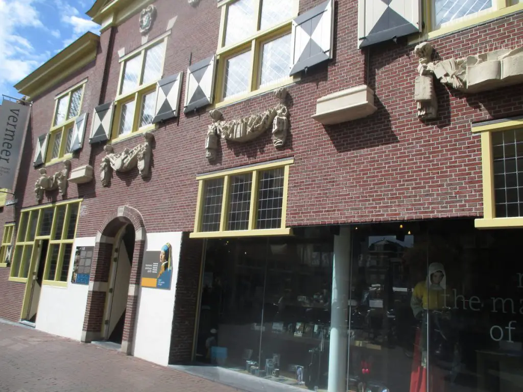 Musée de Johannes VERMEER dans la ville de Delft en hollande