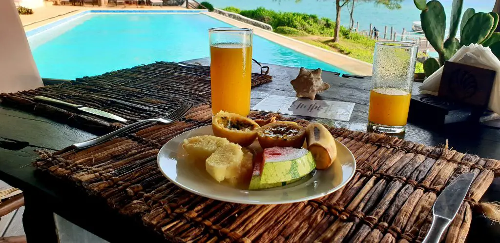 Jus de fruit et fruits délicieux à decouvrir sur lîle de Zanzibar