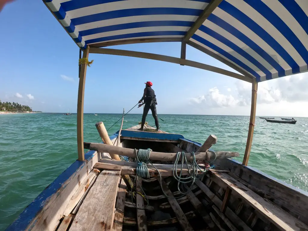 Boutre bateau typique de Zanzibar