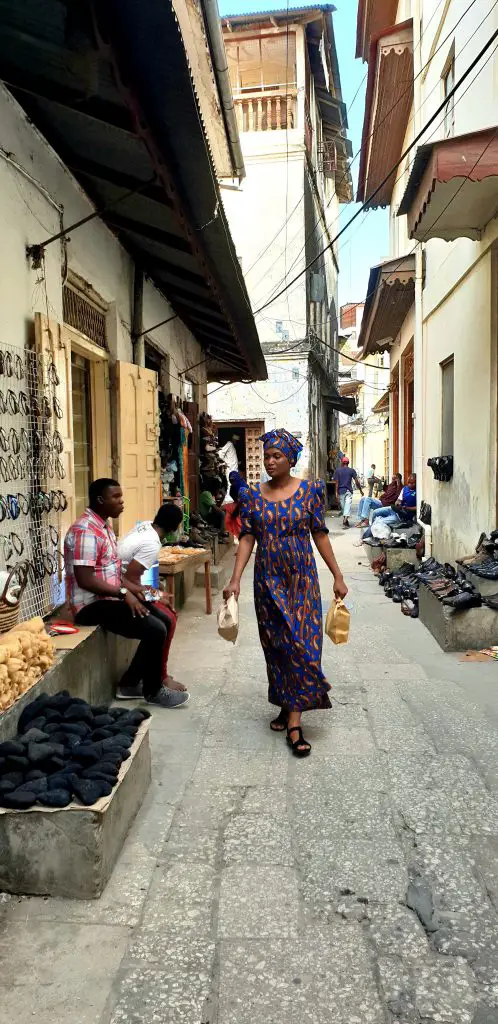Petite ruelle de Stone Town à Zanzibar