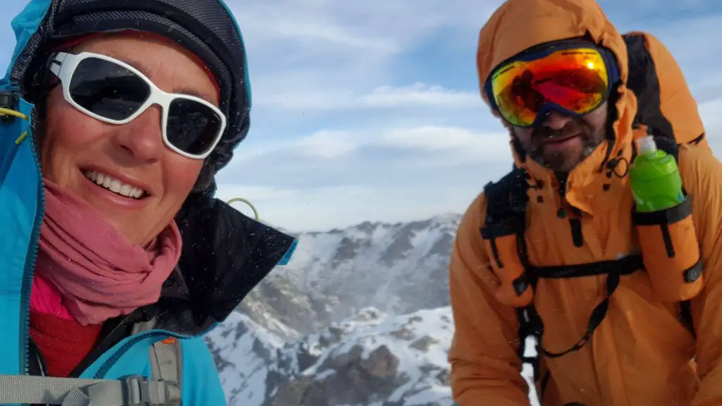 Magali VERMEGLIO et Marc CONSTANT au sommet La Punta Mezzagnu 2085m