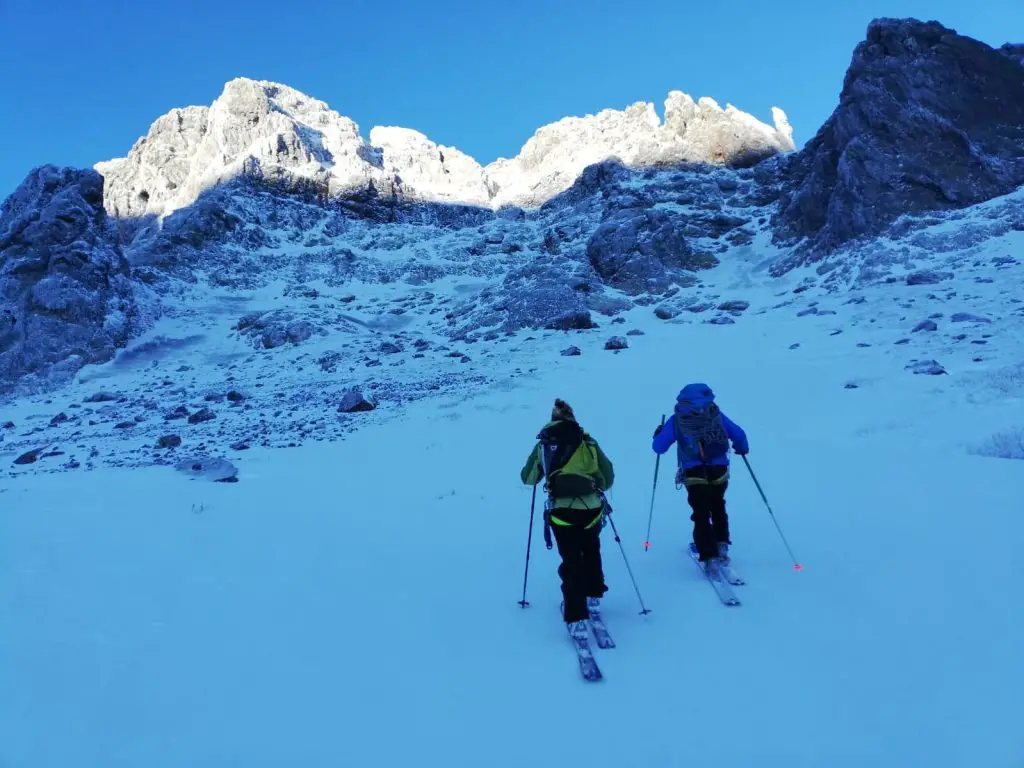 Suite de la traversée hivernale de la corse en ski de randonnée