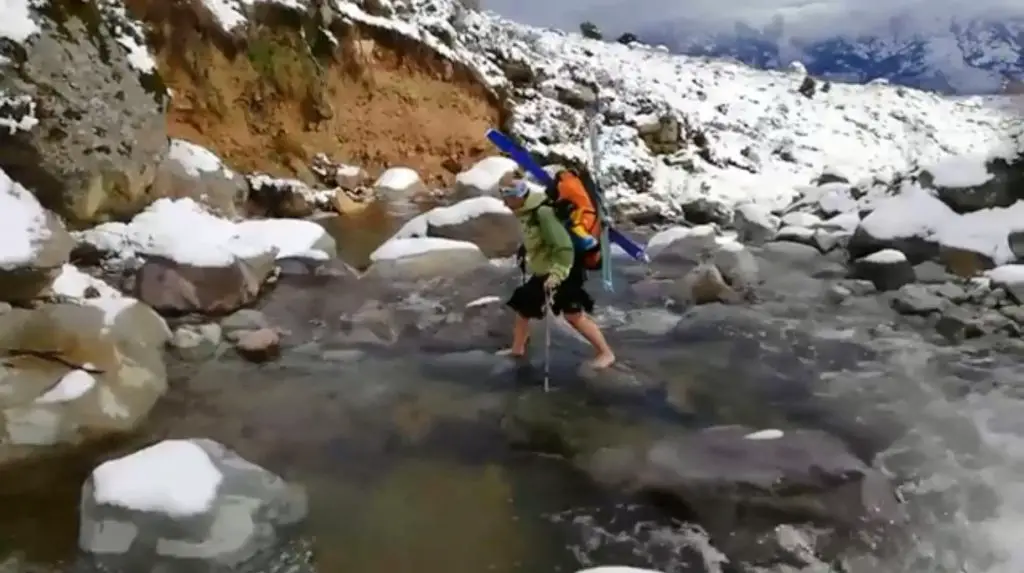 Traversée revigorante des ruisseaux corse