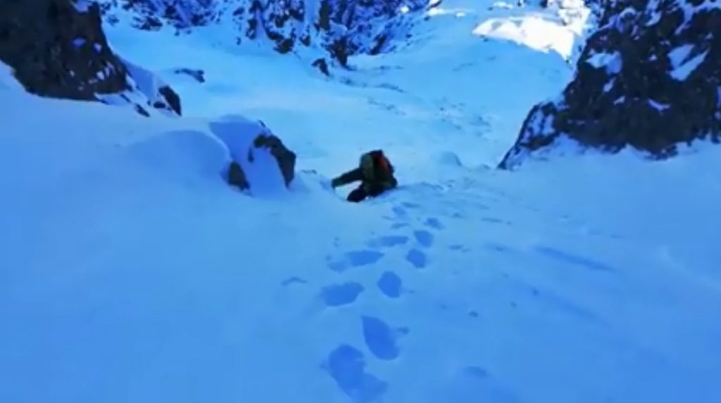 ascension du Couloir nord de la dent d