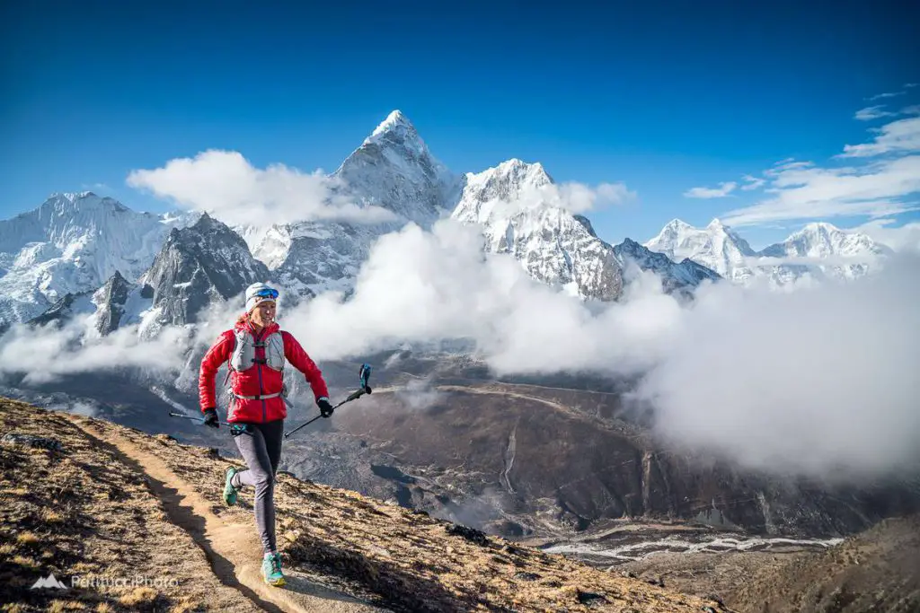 Trail running au Nepal