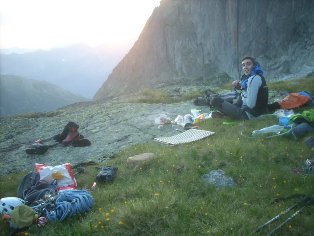 bivouac 5 étoiles dans les prairies du Massif du Mont-Blanc