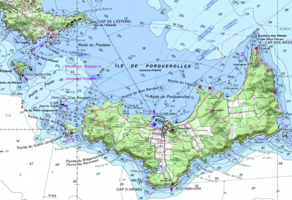 Exemple de carte littorale 