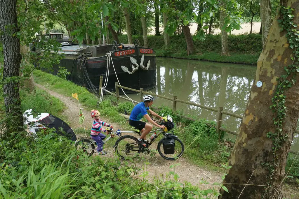 Voyage en vélo avec enfants en France durant 8 mois