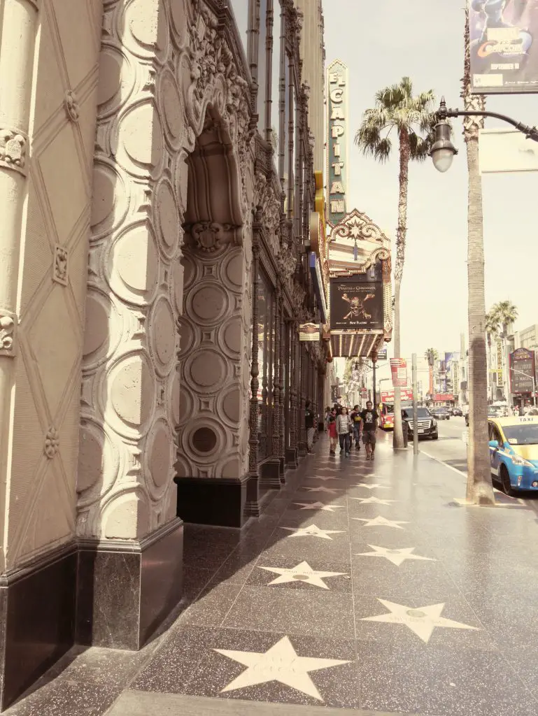 Walk of fame à Los Angeles