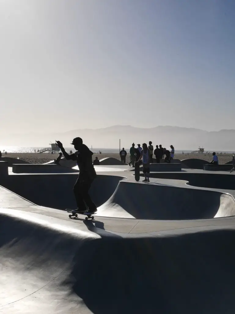 Skatepark du quartier de venice à Los Angeles