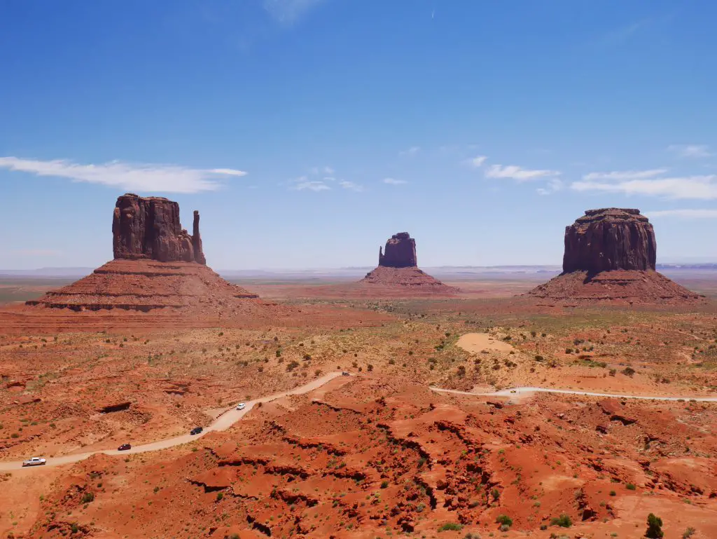Arrivée à Monument Valley Arrivée à Monument Valley