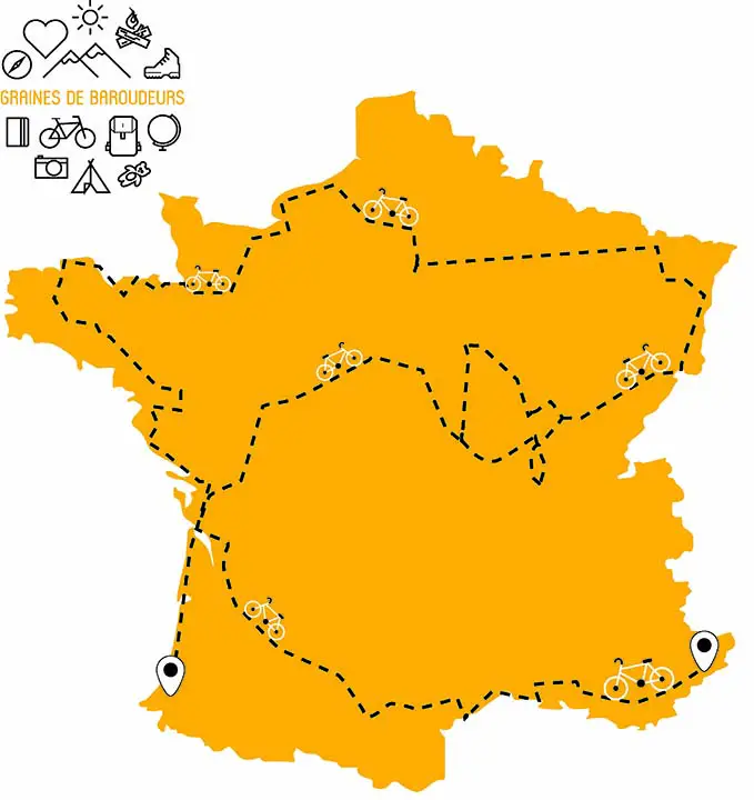 8 mois d'itinérance en vélo en famille en France 8 mois d