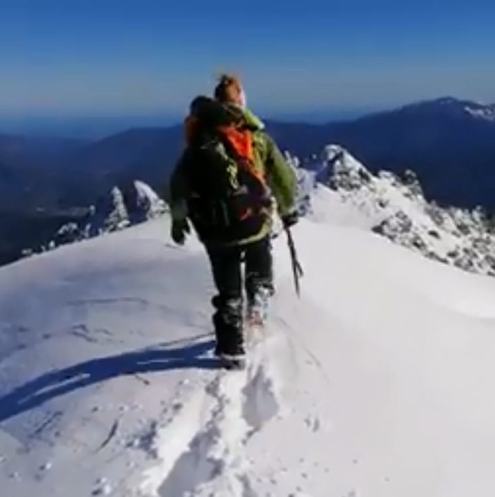 Arrivé au sommet de dent d