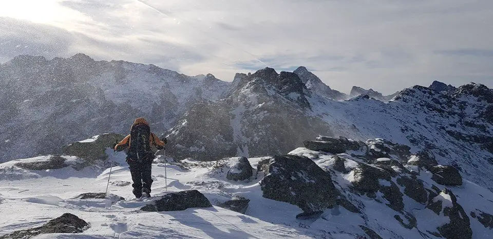 Dans la tempête des montagnes Corse