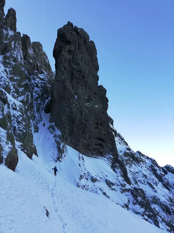 Descente de la brèche des mouches