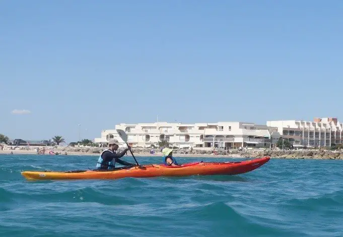 Kayak biplace en polyéthylène