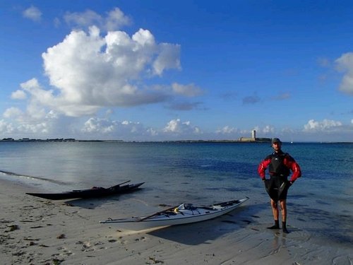 Fin de notre voyage en kayak de mer en Bretagne