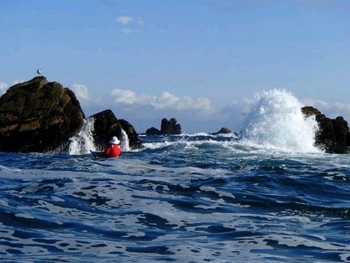 Kayak de mer en Bretagne
