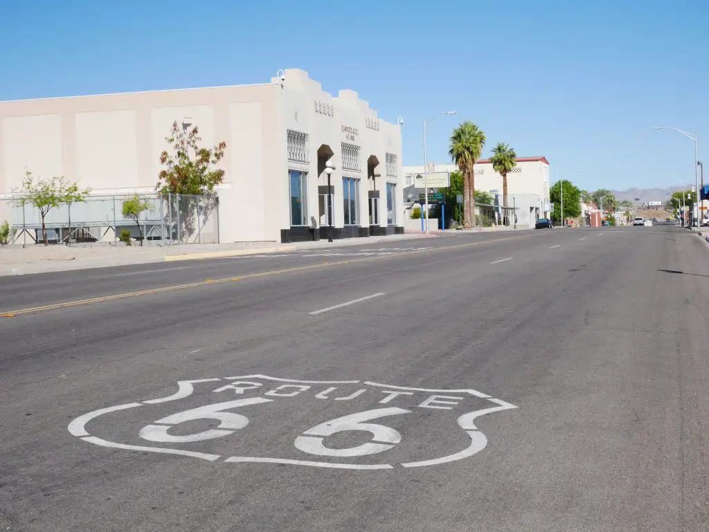 La mythique route 66, Needles.