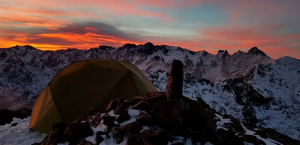 Lumières irréelles sur le Monte Cintu en Corse