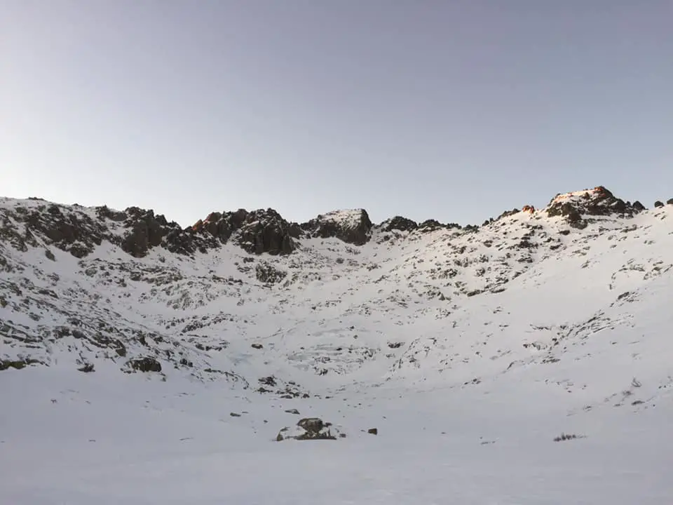 Monte Ritondu en vue depuis le lac de l’Oriente en Corse