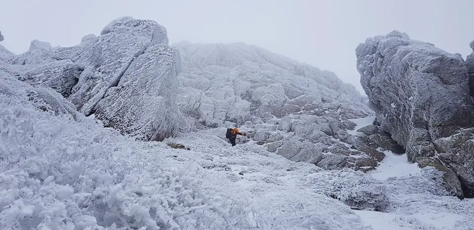 On en prend plein les yeux avec toute cette glace en Corse