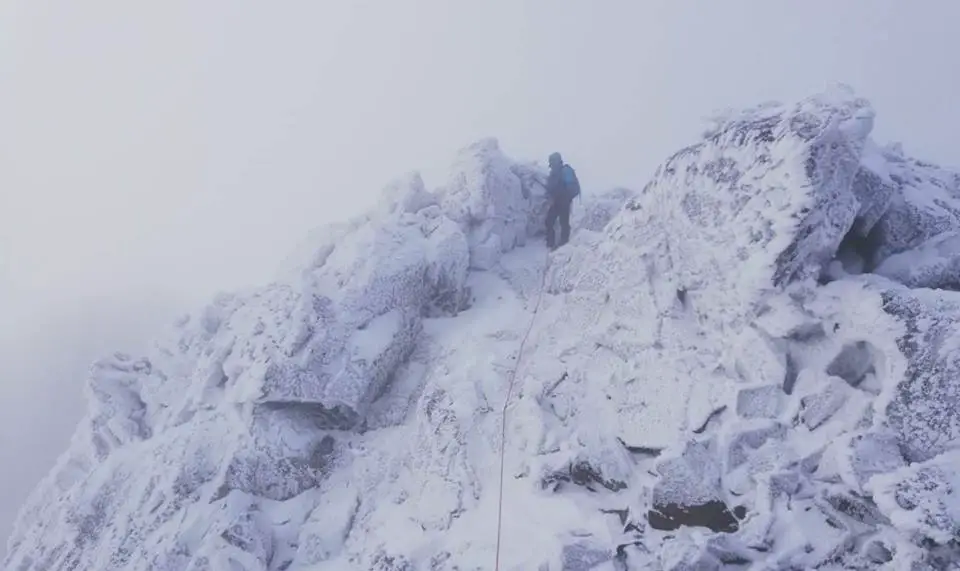 Sommet du Capu a u Dente dans une Ambiance Patagonesque en Corse