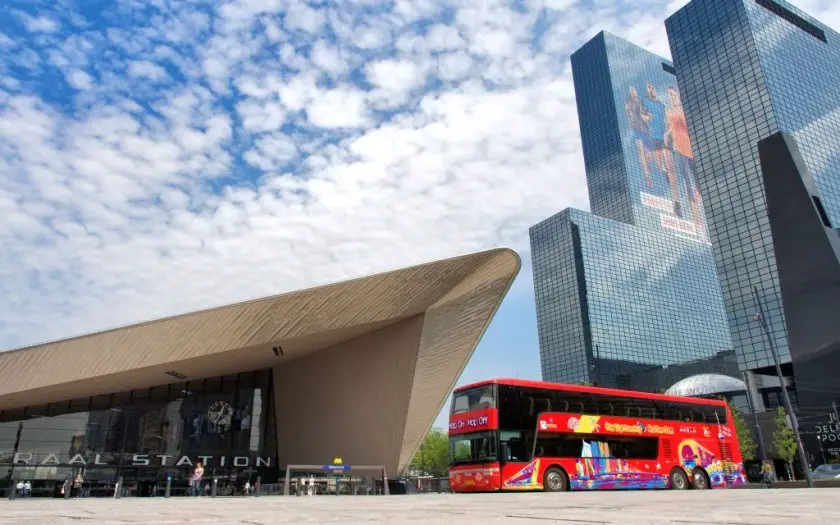 Visite de la ville de Rotterdam en bus