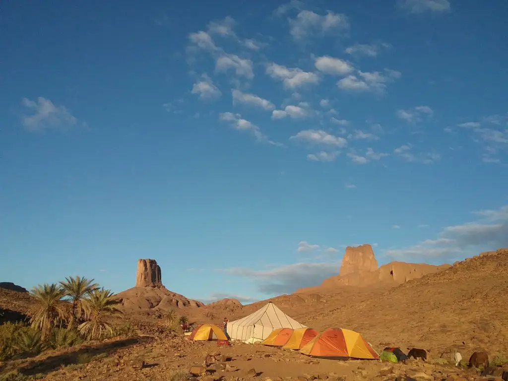 Bab n’Ali à Tifrit lors du Tek au Djebel Saghro au Maroc