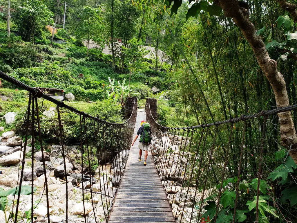 Des ponts et des ponts jusqu’au bout pour rejoindre Pokhara