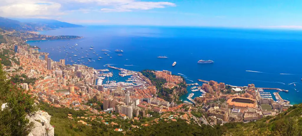 Randonnée à la tour de la Tête de Chien au dessus de Monaco