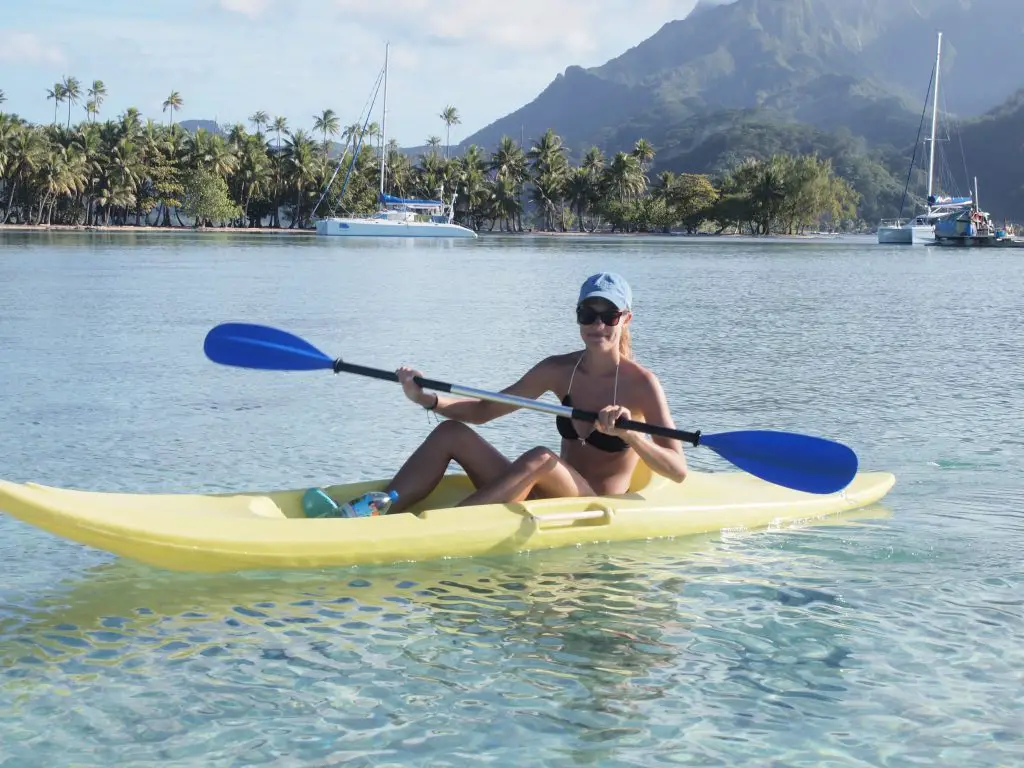 Découverte des Motu de l'île en kayak de mer en Polynésie Française Découverte des Motu de l