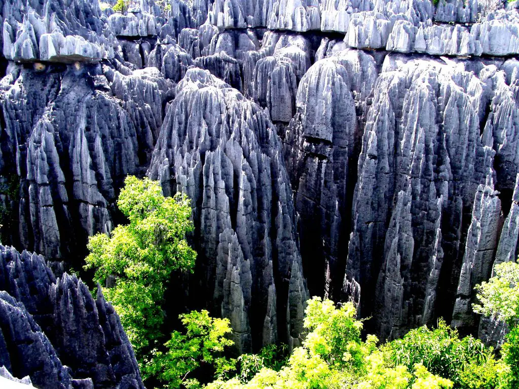 tsingy du Bemaraha à Madagascar