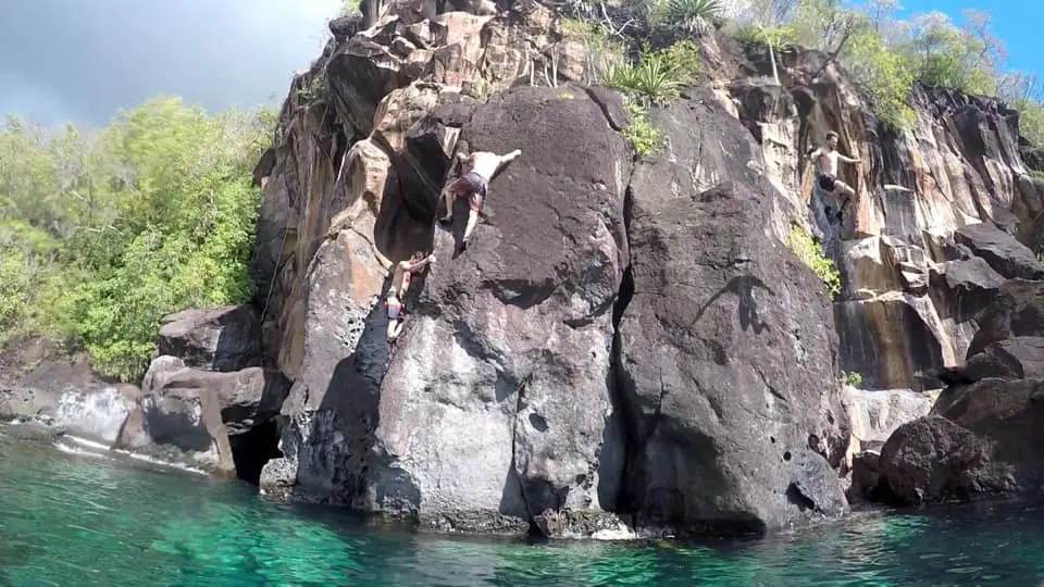 Psicobloc à la Martinique