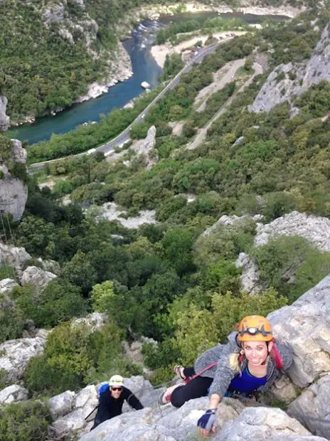 Via ferrata du Thaurac et son saut pendulaire proches des grottes des demoiselles