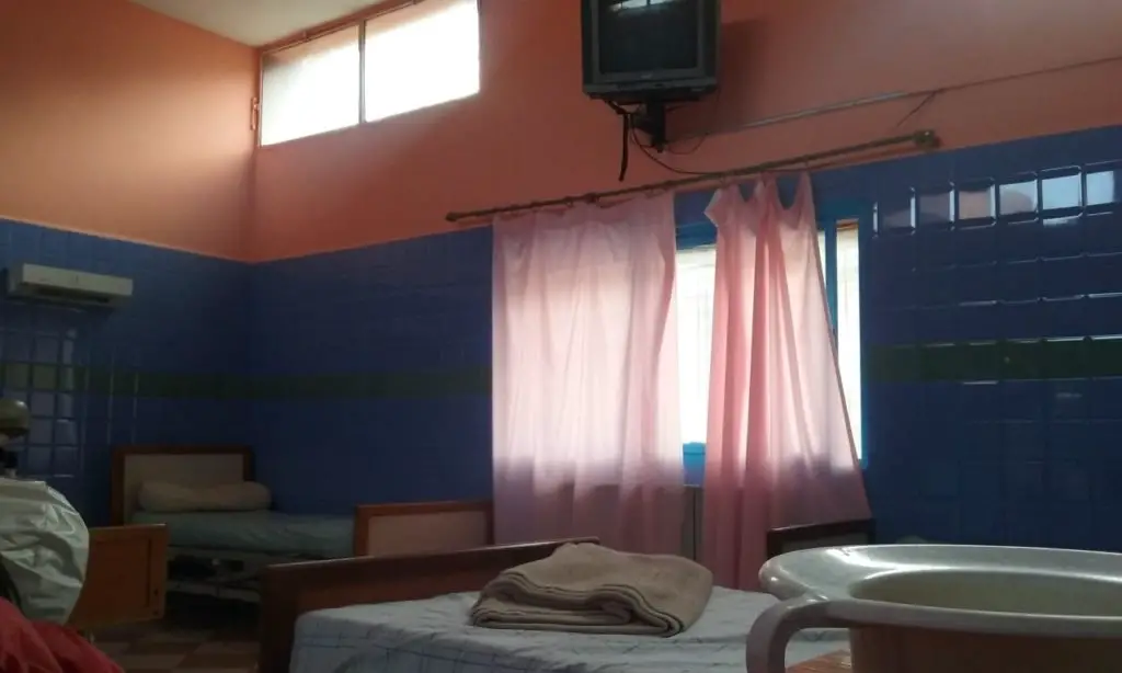 Chambre d'hôpital à Azilal au Maroc