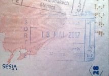 Visa de retour du maroc dans le passeport