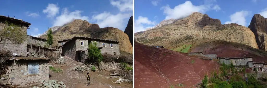 Village de taghia au Maroc