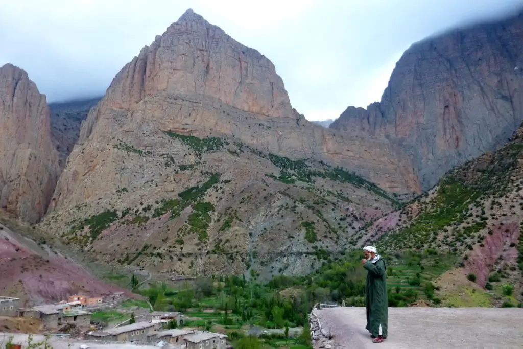 Ambiance de Taghia du gite se trouvant au Maroc