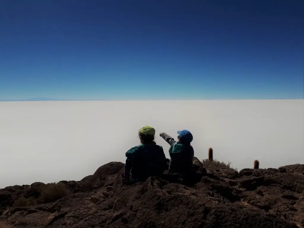 Le Salar d’Uyuni, situé à 3 700 mètres d’altitude.