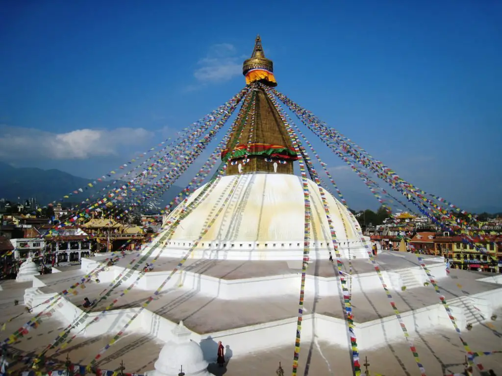 Stupa bouddhiste de Bodnath à Katmandou, Népal